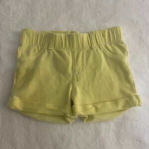Yellow Casual Shorts – Bright & Easy Playwear – 4T